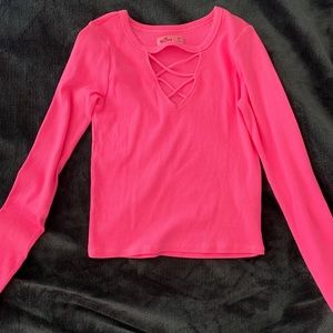 Hollister Cropped Long Sleeve